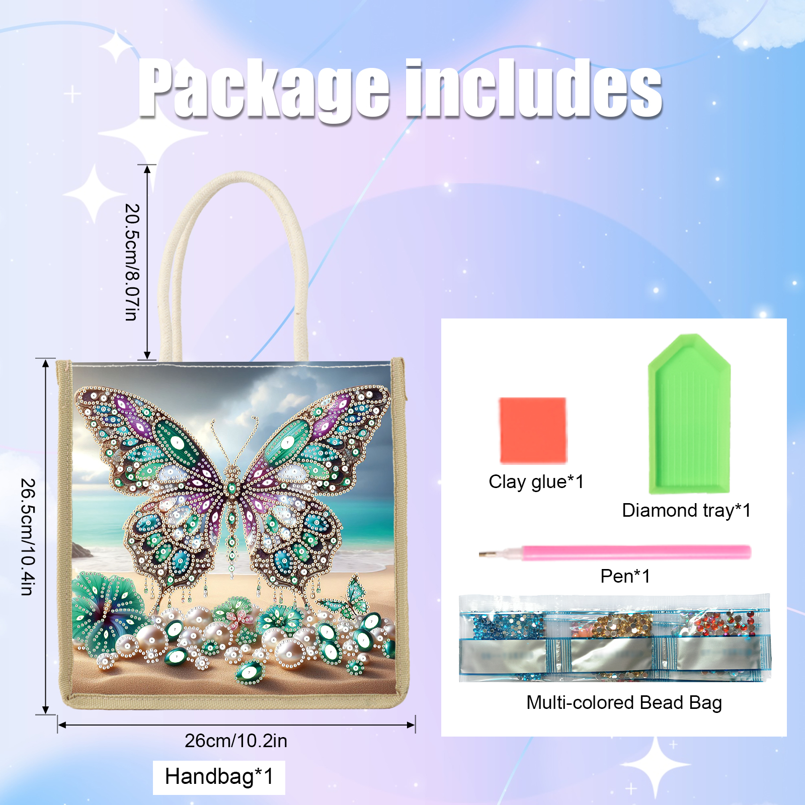 Diamond Art Painting Handbag K - Art Craft Bag reseña y precio