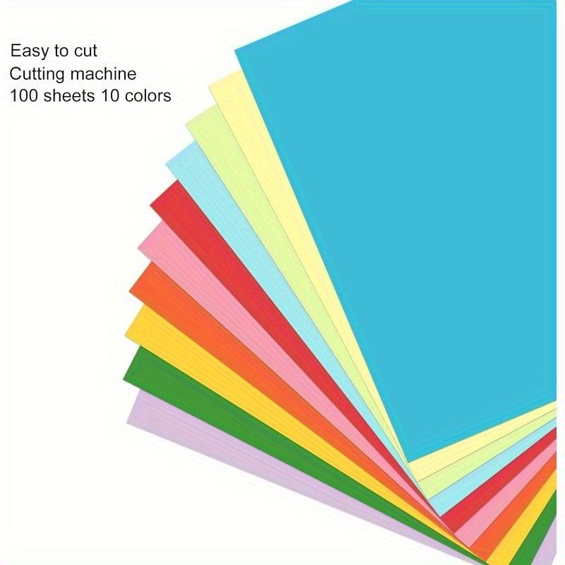 100Sheets A4 Colored Cardstock - Art Craft Using Paper reseña y precio