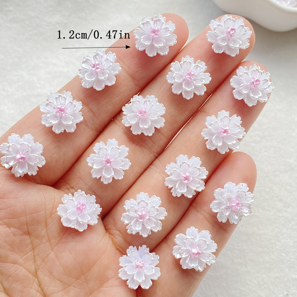50Pcs Cute Mini Cartoon Flower - Art Craft New Year reseña y precio