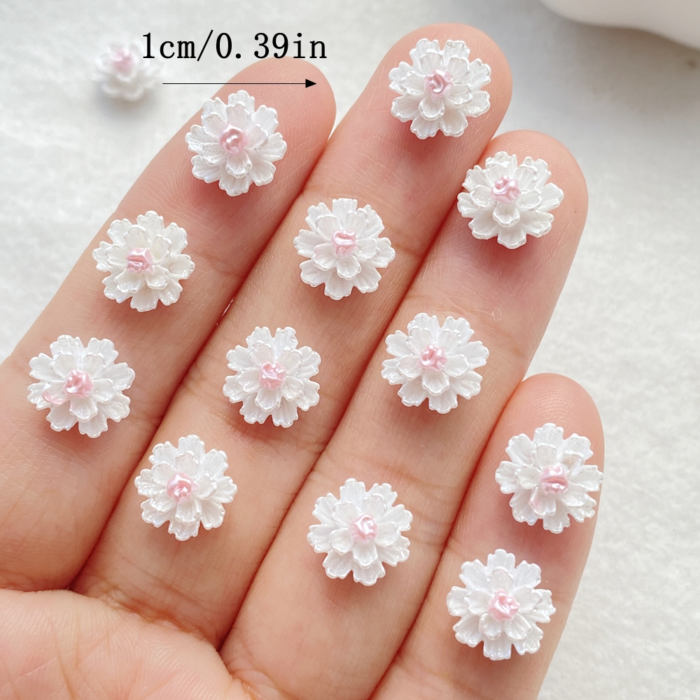 50Pcs Cute Mini Cartoon Flower - Art Craft New Year reseña y precio