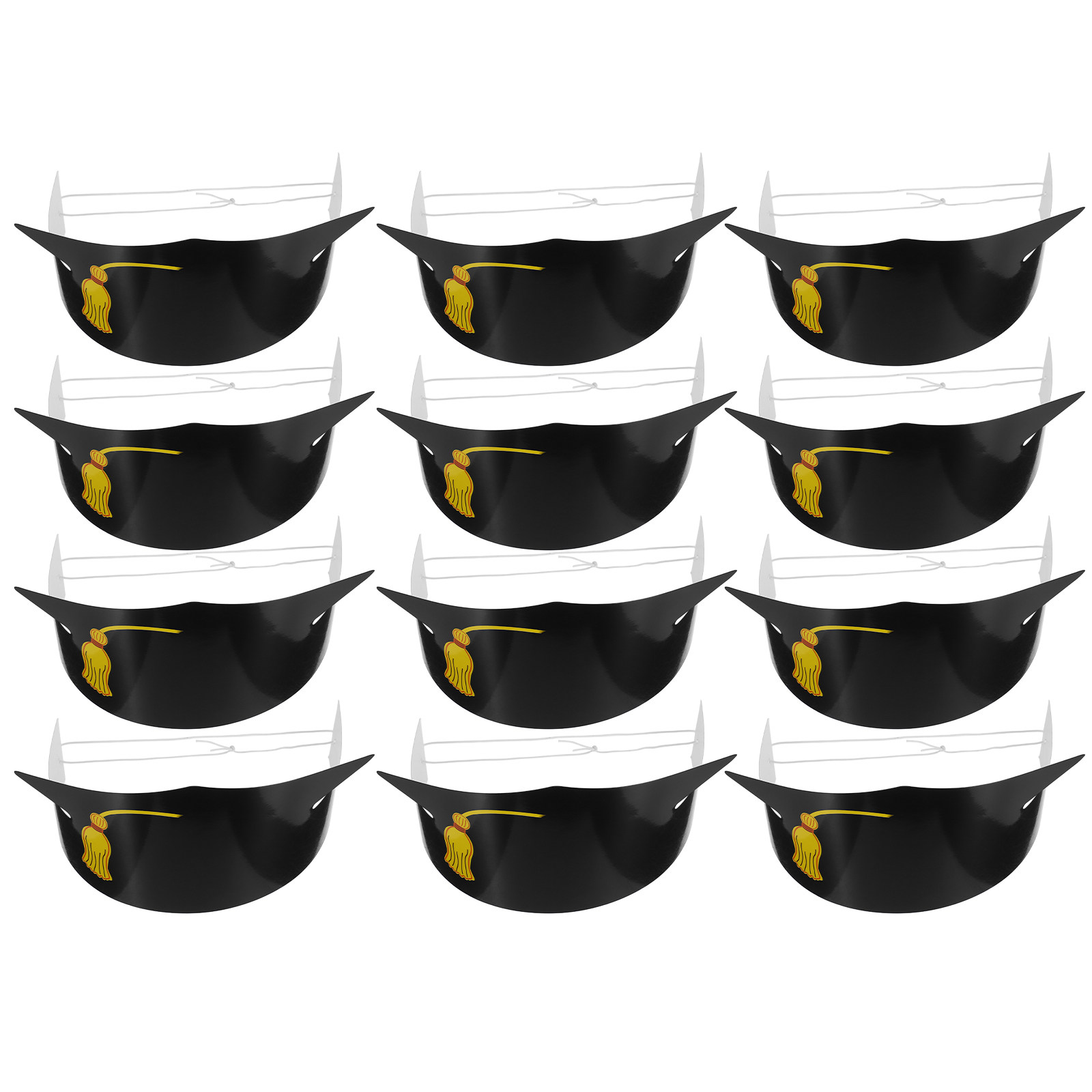 12Pcs Paper Graduation Caps DI - Art Craft Using Paper reseña y precio