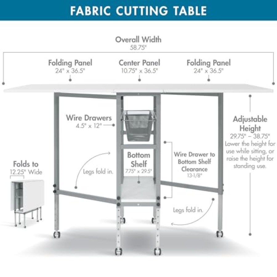 Hobby and Cutting Table Arts a - Art Craft Us reseña y precio