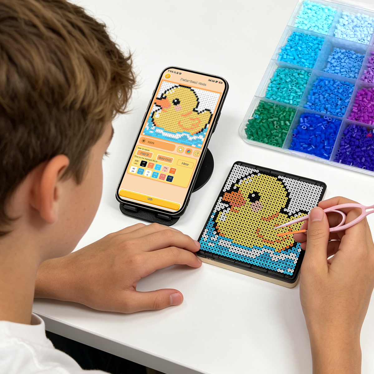 Smart LED Bead Art Board with  - Art Craft Us reseña y precio