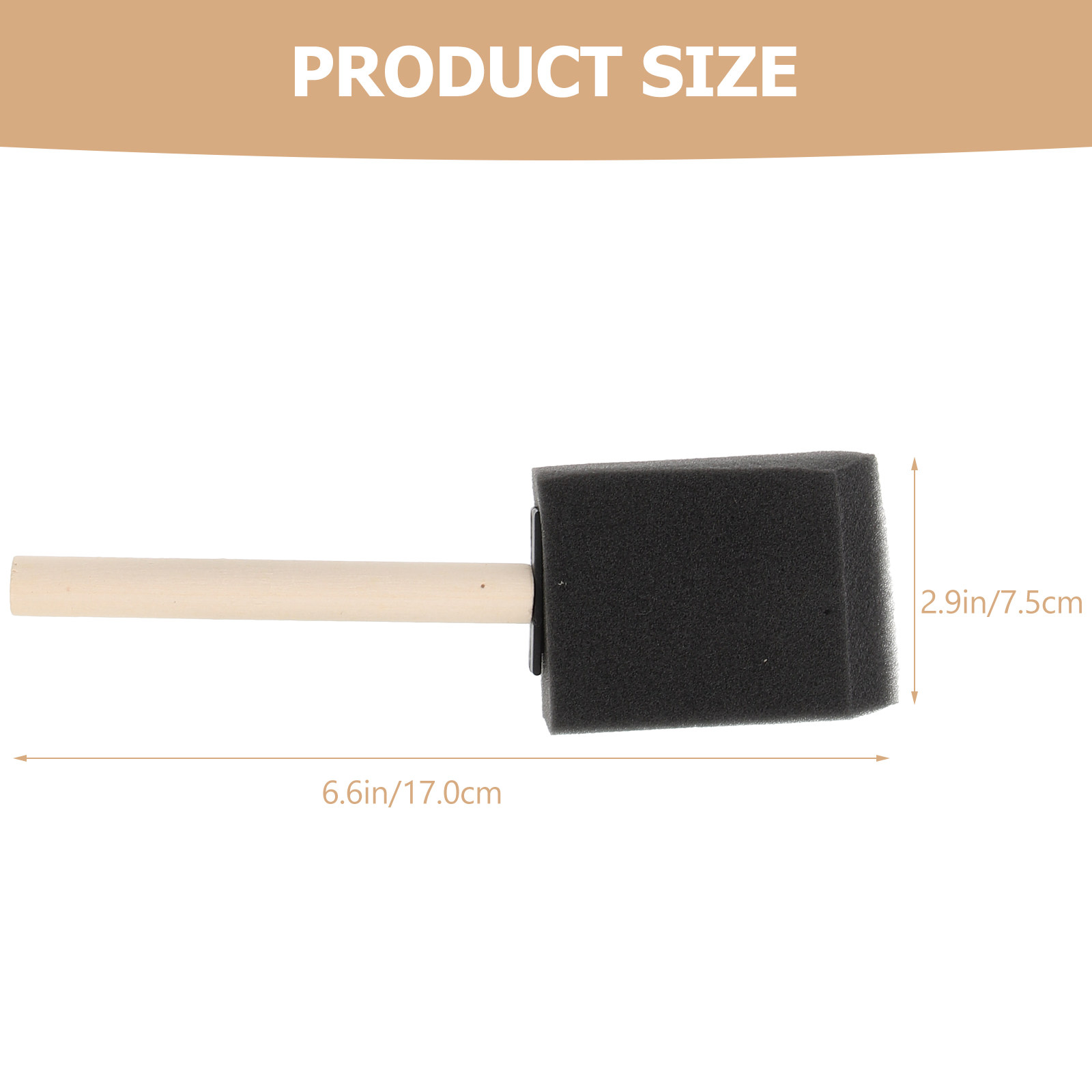 12Pcs Painting Sponge Brush Pr - Art Craft Activities reseña y precio