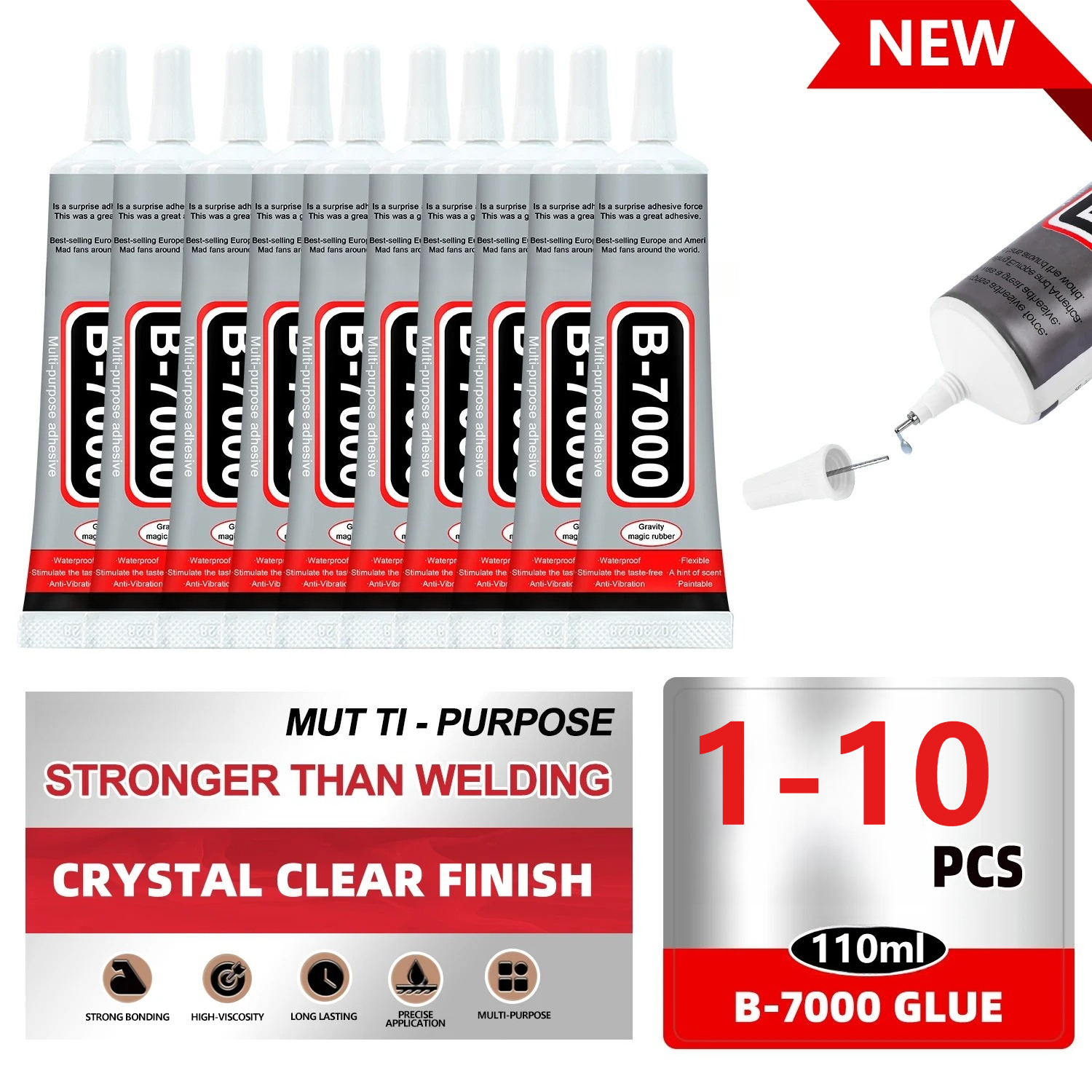 Super Glue B-7000 Loolifl 1-10 - Art Craft Store reseña y precio