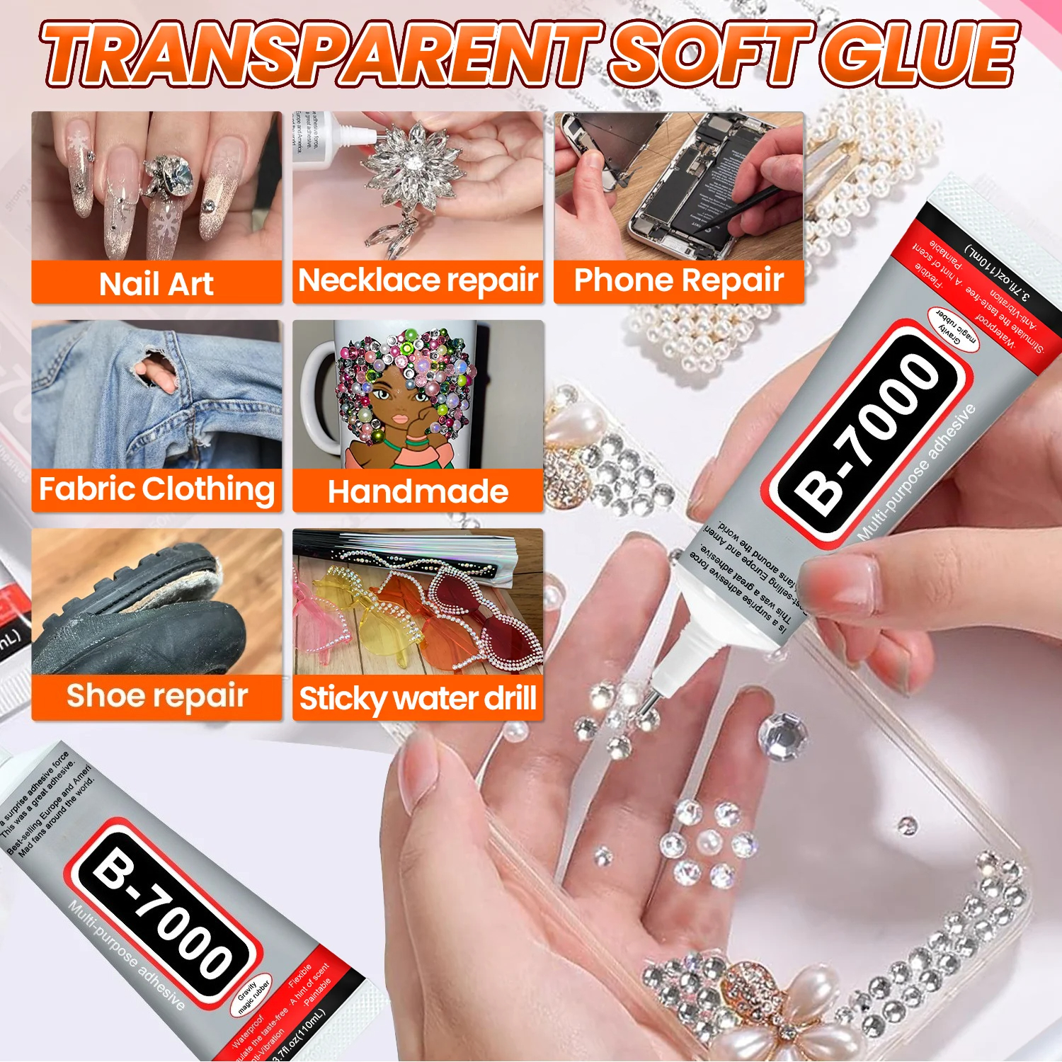 Super Glue B-7000 Loolifl 1-10 - Art Craft Store reseña y precio