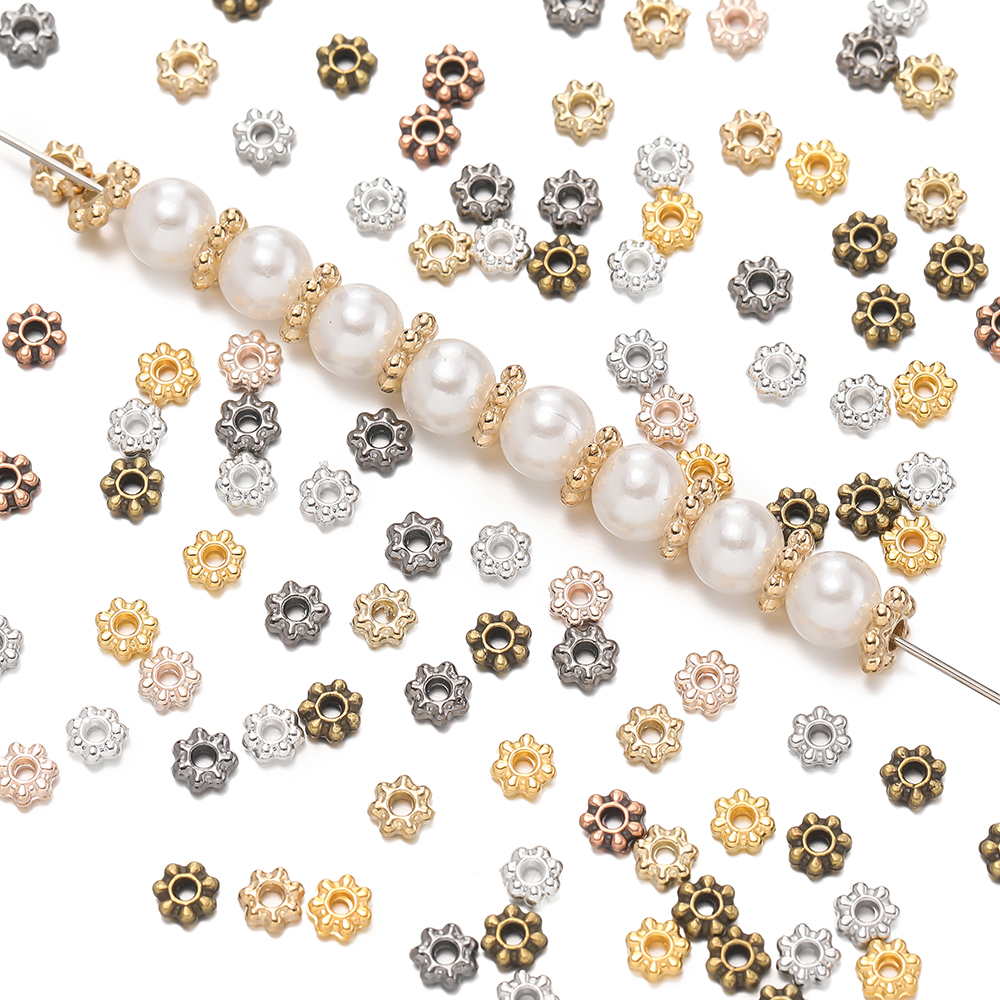 200pcs/lot 4/6mm Daisy Snowfla - Art Craft Making reseña y precio