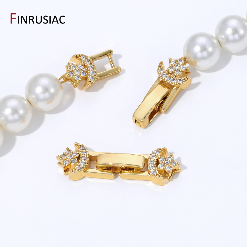 18K Gold Plated Brass Pearl Cl - Art Craft Making reseña y precio