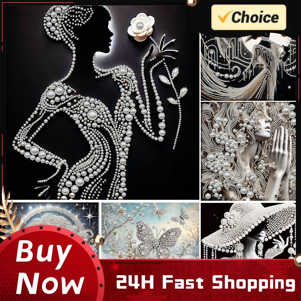 DIY Ladies Pearl Diamond Paint - Art Craft Gifts For Adults reseña y precio