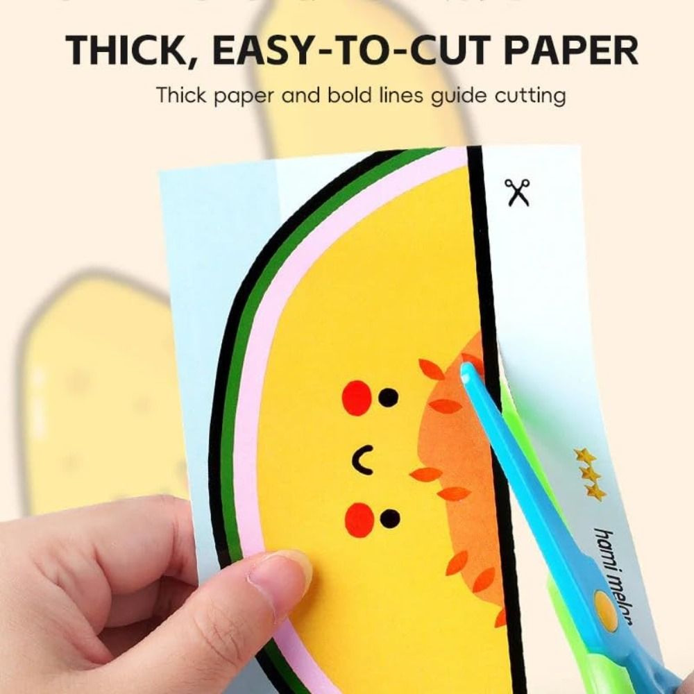 Safety Children Paper Cuttings - Art Craft Using Paper reseña y precio