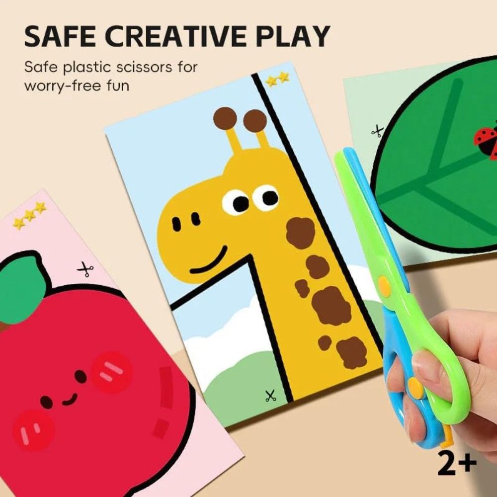 Safety Children Paper Cuttings - Art Craft Using Paper reseña y precio