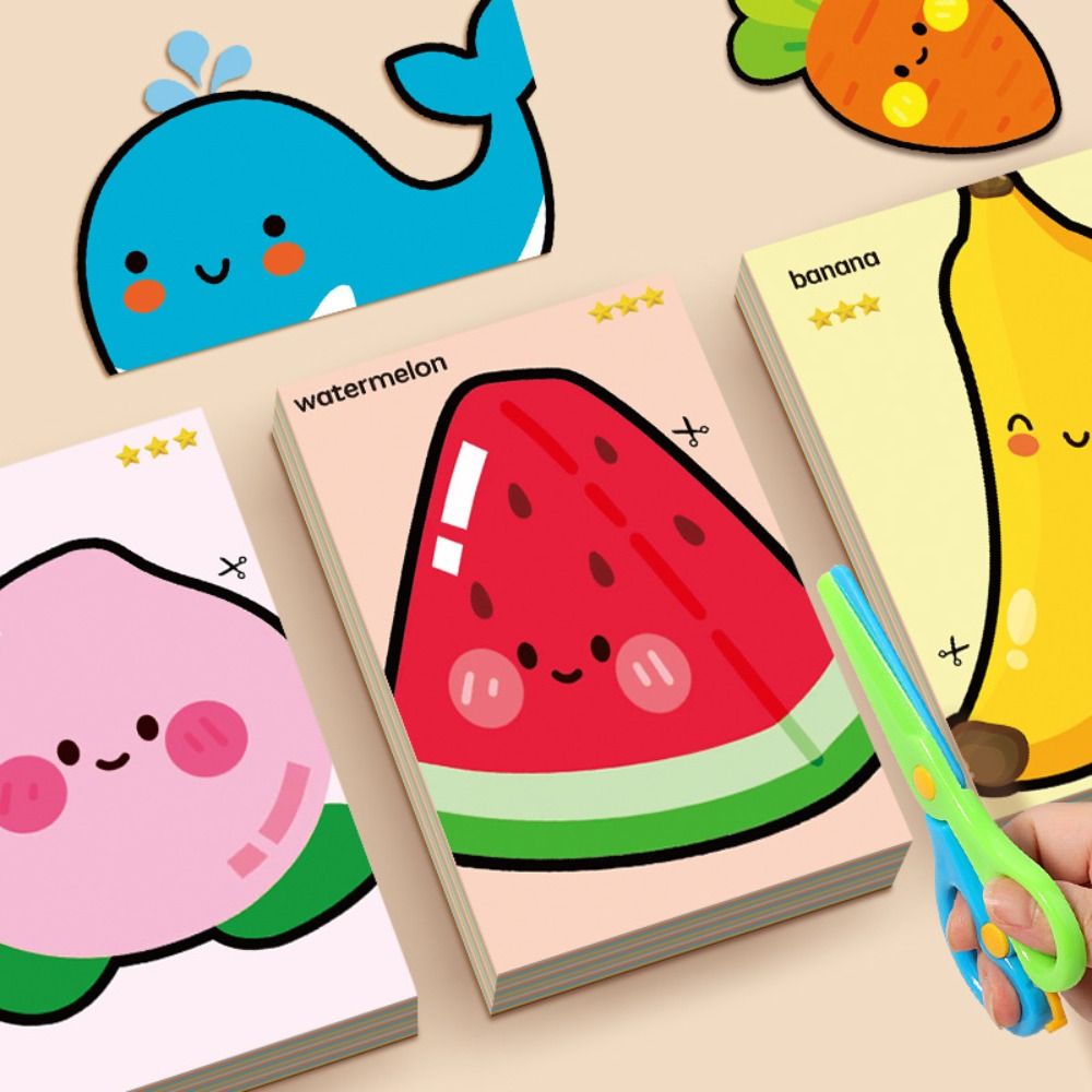 Safety Children Paper Cuttings - Art Craft Using Paper reseña y precio