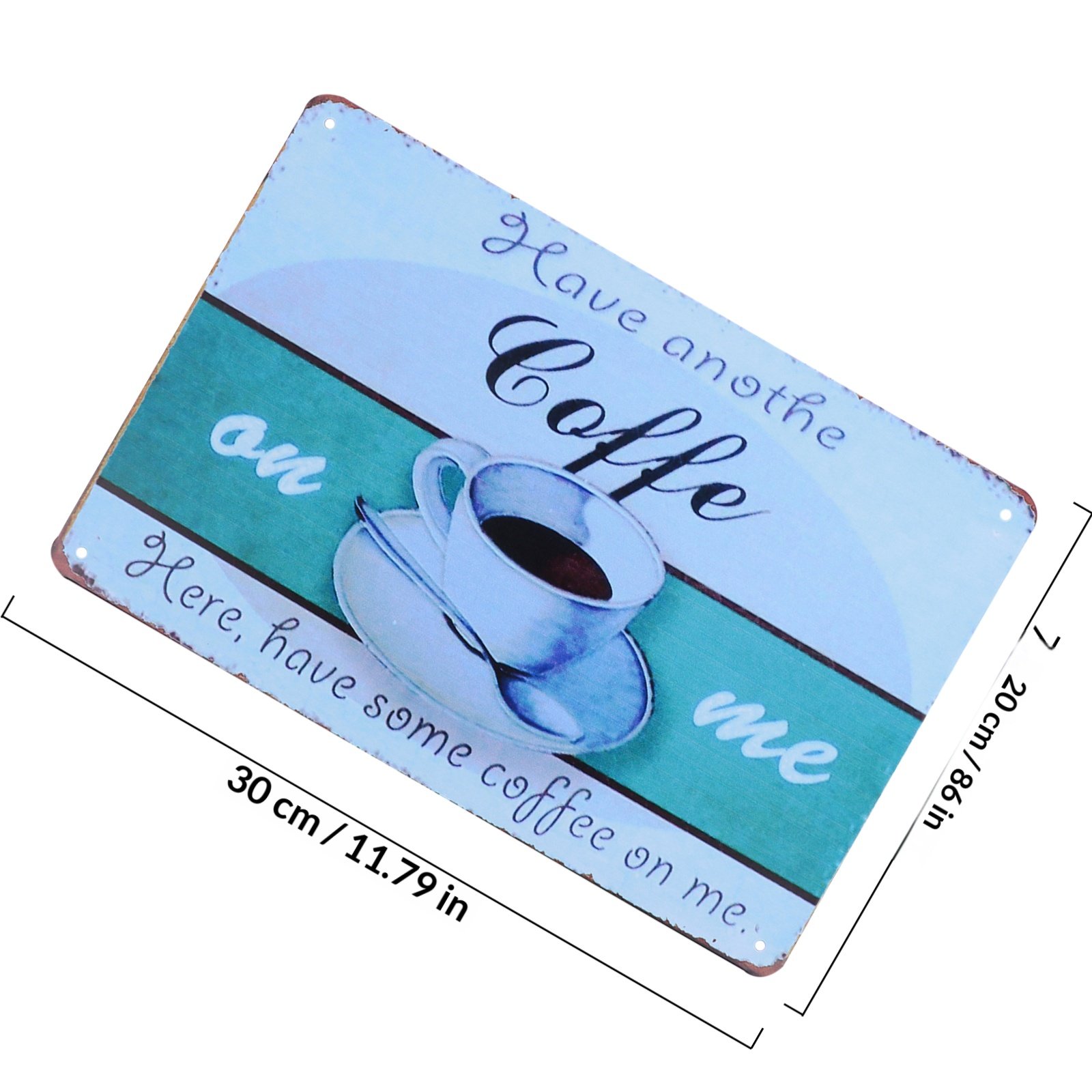 Retro Art Poster Iron Sheet Cr - Art Craft Cafe reseña y precio