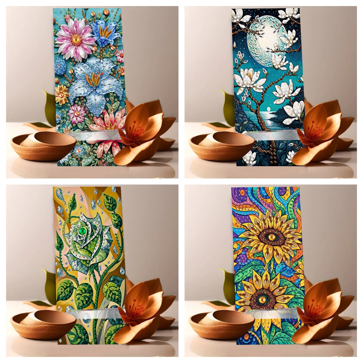 1pc DIY Mandala Diamond Art Ph - Art Craft Using Paper reseña y precio