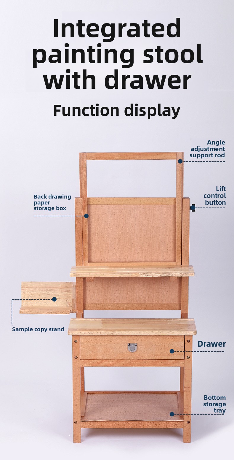 HXL integrated painting stool  - Art & Craft Teacher Vacancy reseña y precio