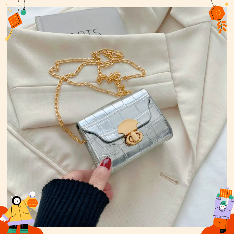 Mini bag, yellow and gold nich - Art Craft Bag reseña y precio