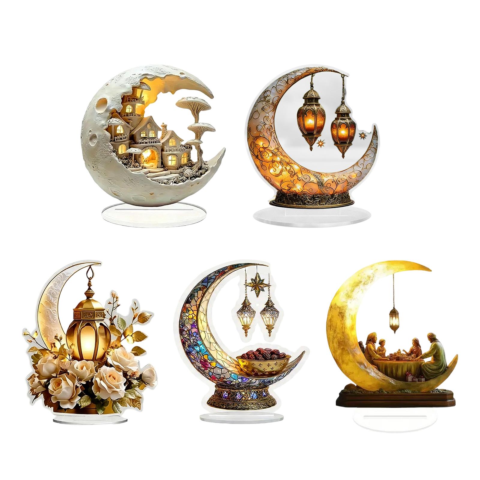 Eid Mubarak Ornament 2D Modern - Art Craft Cafe reseña y precio