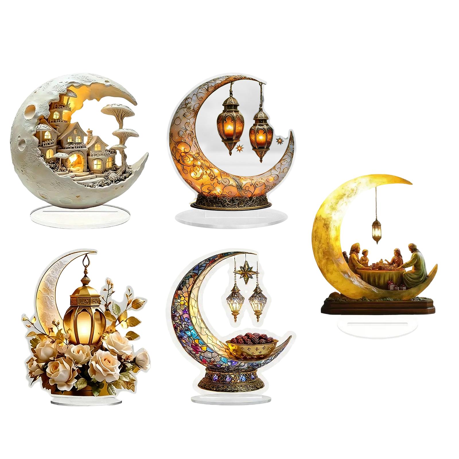 Eid Mubarak Ornament 2D Modern - Art Craft Cafe reseña y precio