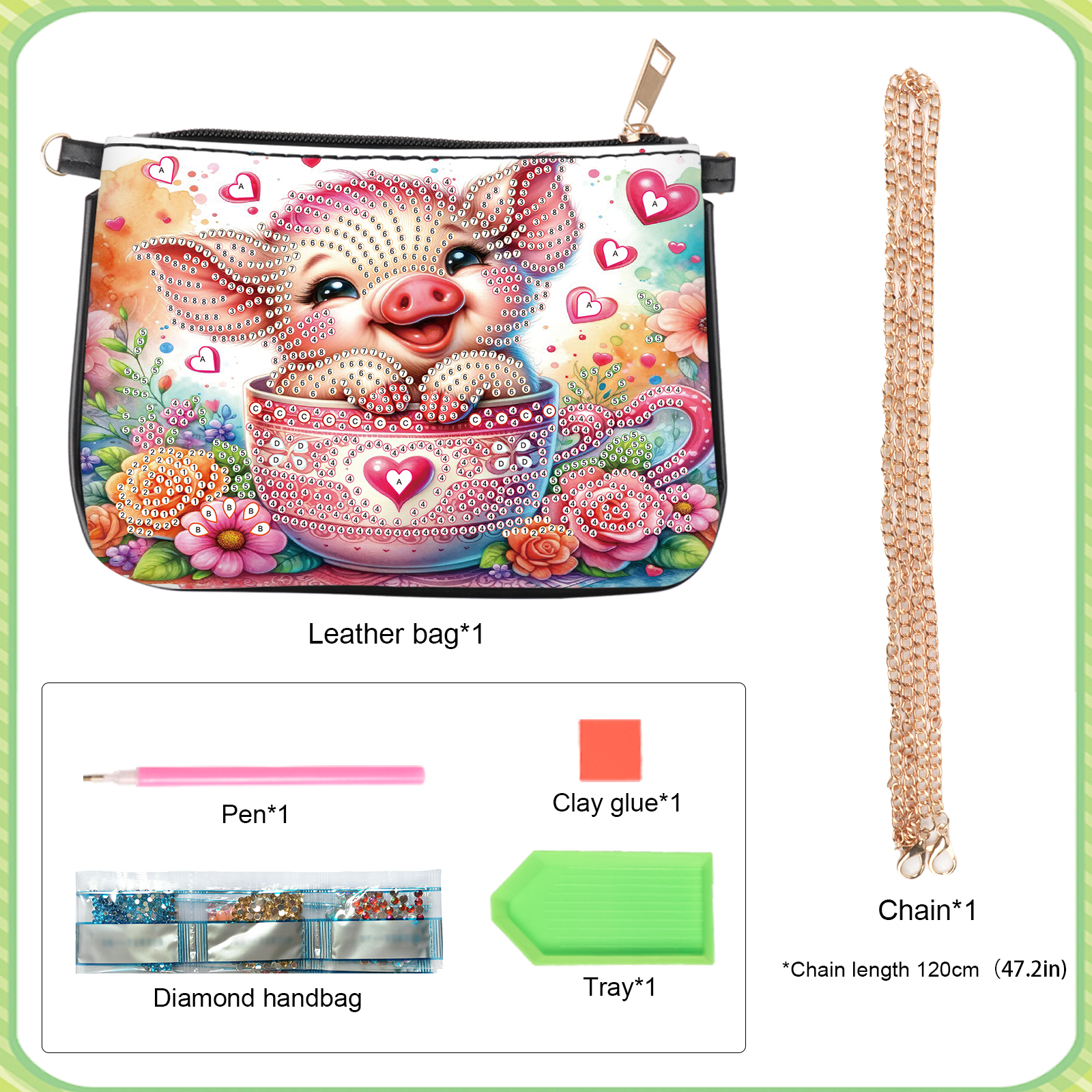 Diamond Art Painting bag Kits  - Art Craft Gifts For Adults reseña y precio