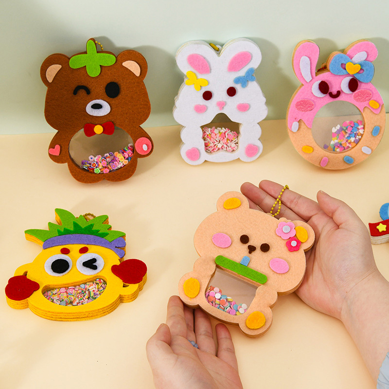DIY Animal Shake Pendant Art C - Art Craft Kindergarten reseña y precio