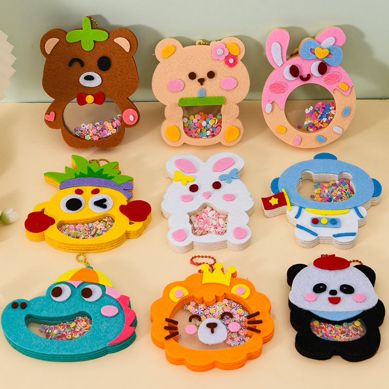 DIY Animal Shake Pendant Art C - Art Craft Kindergarten reseña y precio