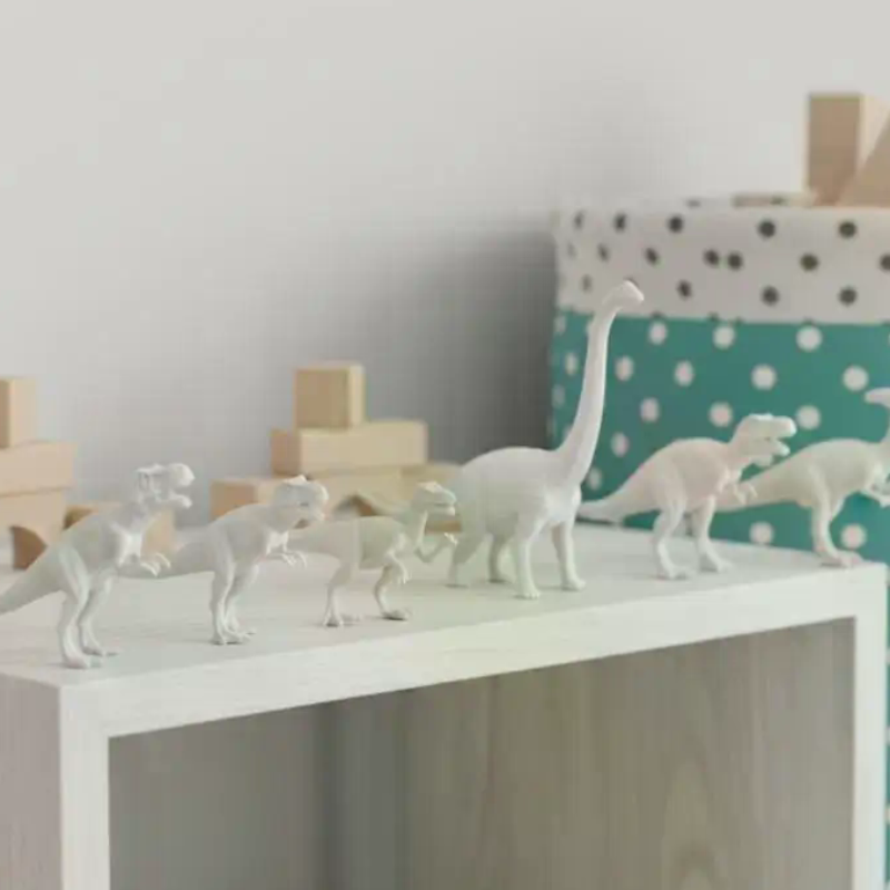 Dinosaur White Embryo Toy Set  - Art Craft Dinosaur reseña y precio