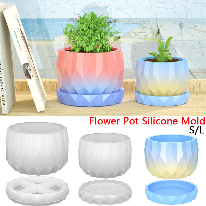 1 Set Silicone Planter Molds F - Art Craft Vase reseña y precio