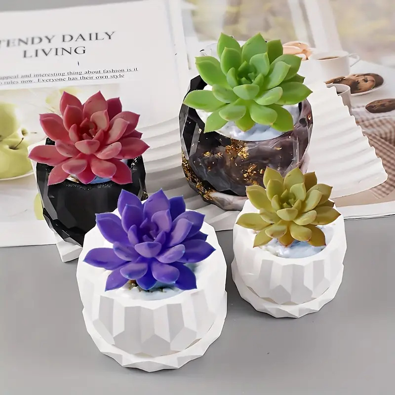1 Set Silicone Planter Molds F - Art Craft Vase reseña y precio