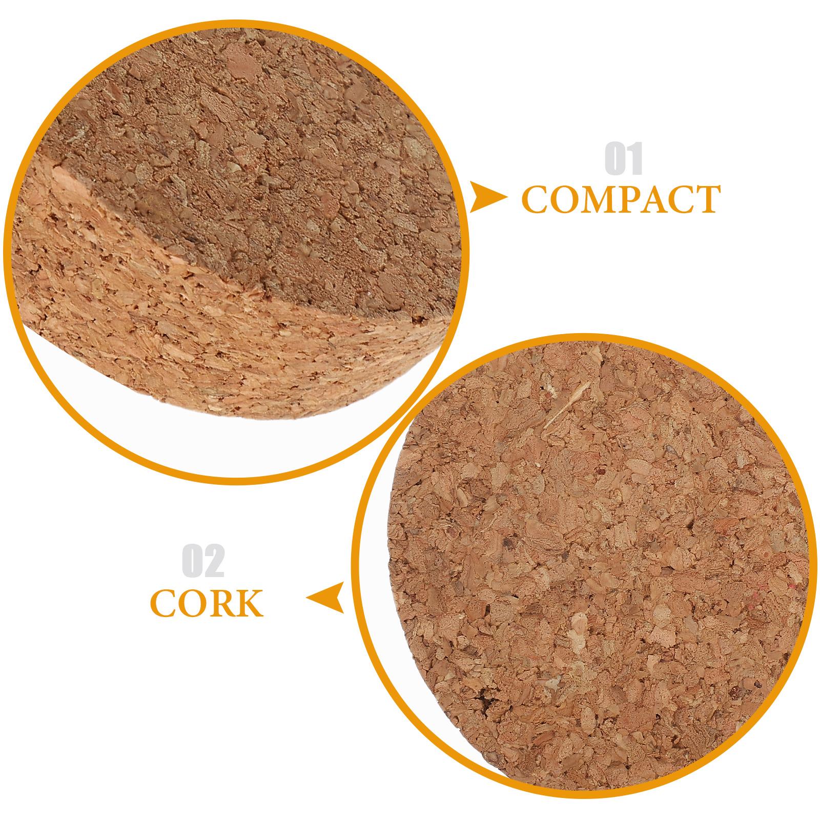 6 pcs Cork Lids For Glass Flow - Art Craft Vase reseña y precio
