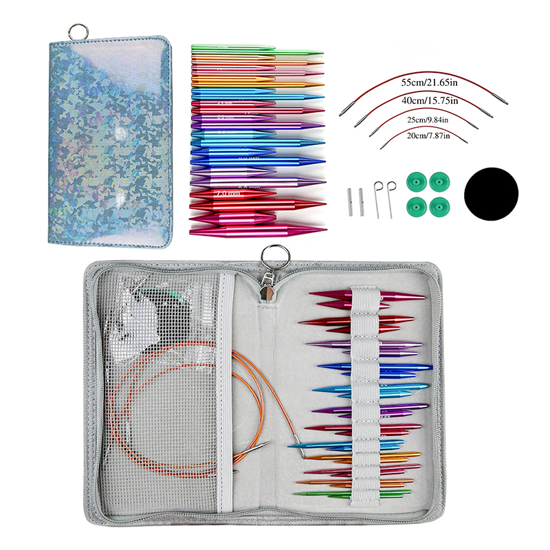A Set of 37 Pieces of Accessib - Knitting Needle Circular reseña y precio