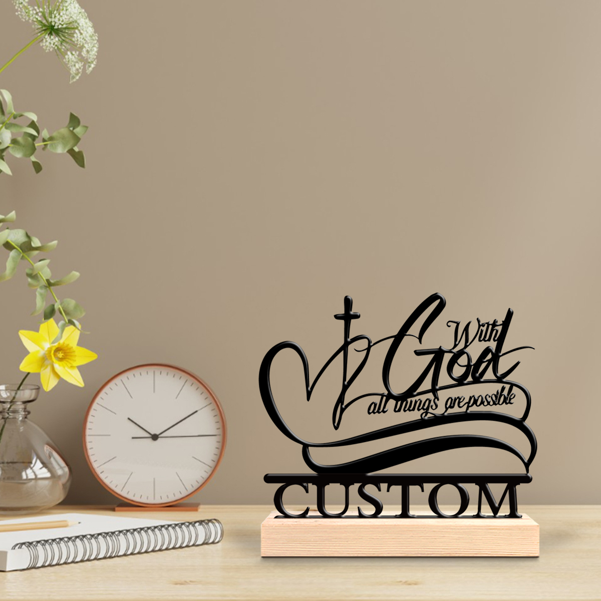 1pc Creative Christian love Cu - Art Craft Us reseña y precio