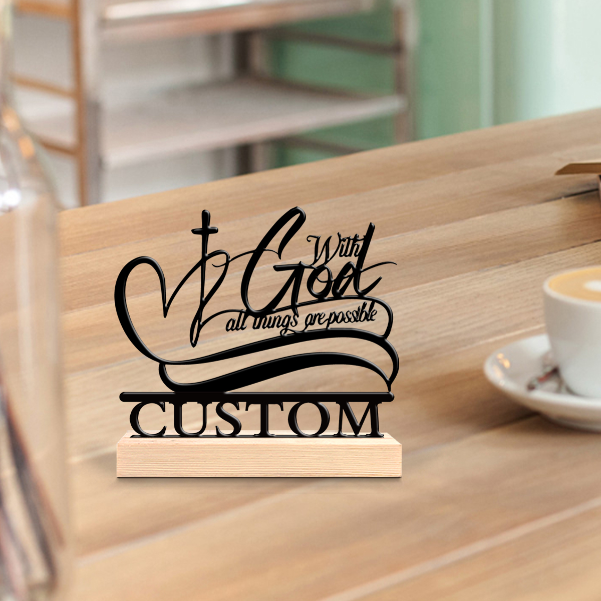 1pc Creative Christian love Cu - Art Craft Us reseña y precio