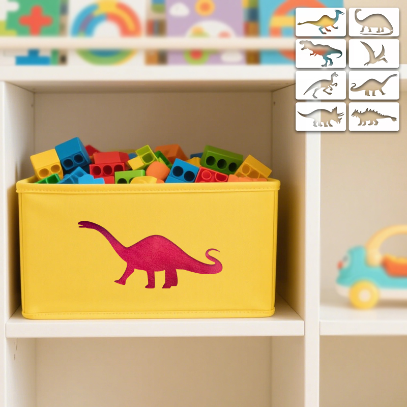 YOMDID 8pcs Dinosaur Drawing T - Art Craft Dinosaur reseña y precio