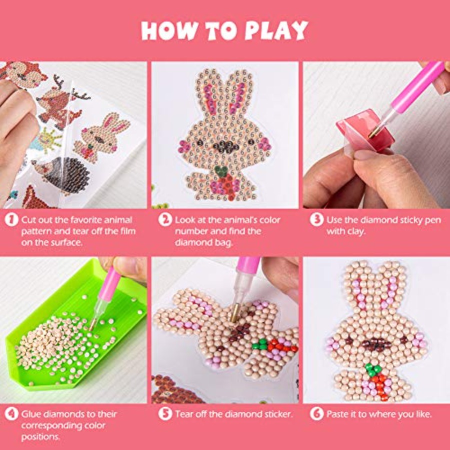 Diamond Art Kits for Boys and  - Art Craft Girl reseña y precio