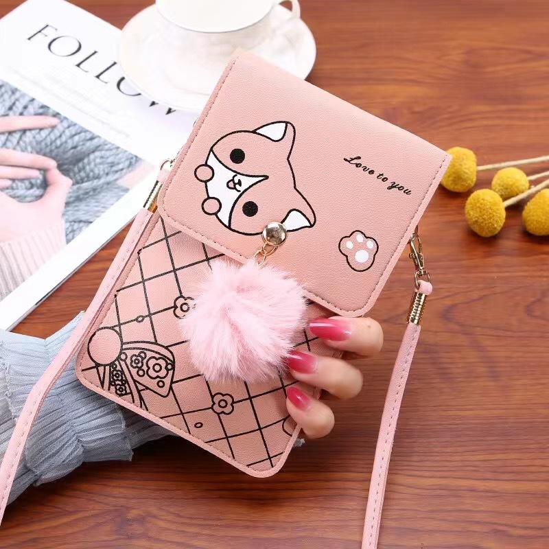 Cute Cartoon Pattern Touch-Scr - Art Craft Bag reseña y precio