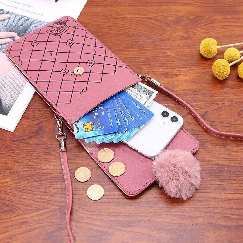 Cute Cartoon Pattern Touch-Scr - Art Craft Bag reseña y precio