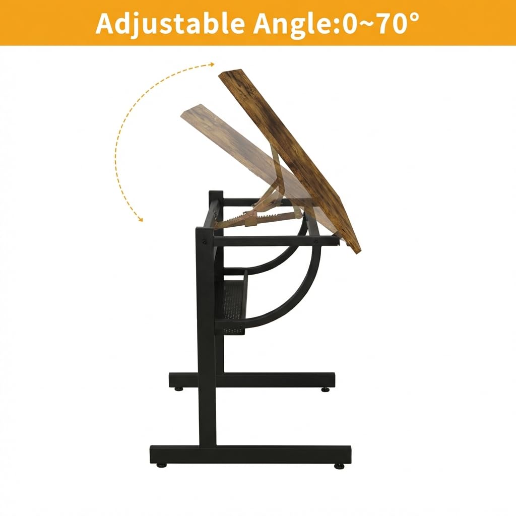 Adjustable Art Desk with Stora - Art & Craft Teacher Vacancy reseña y precio
