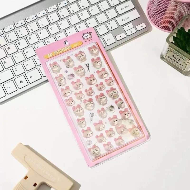 Cute Epoxy Stickers All Pastel - Art Craft Store reseña y precio