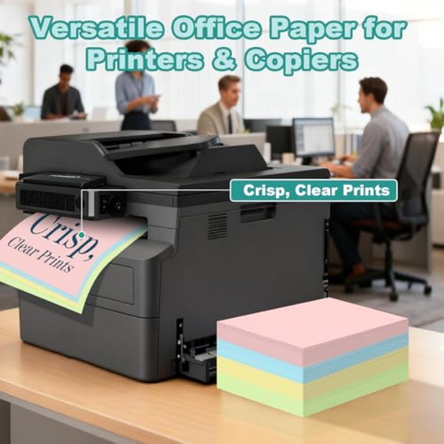 600 Pack Letter Size Colored P - Art And Craft Letter X reseña y precio