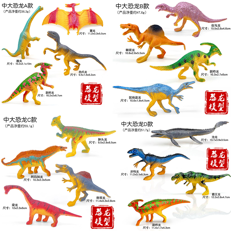 Simulation PVC Jurassic Dinosa - Art Craft Dinosaur reseña y precio