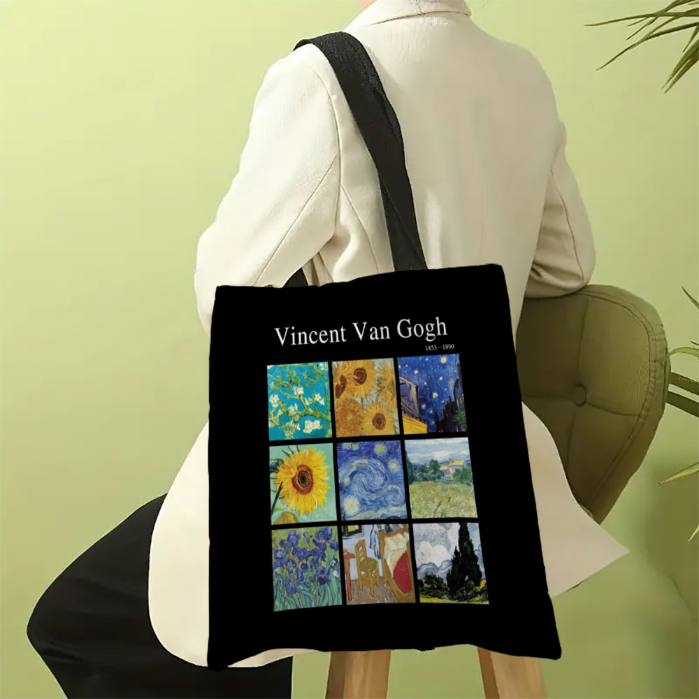 Vincent Van Gogh Capacious Tot - Art Portfolio Bag reseña y precio