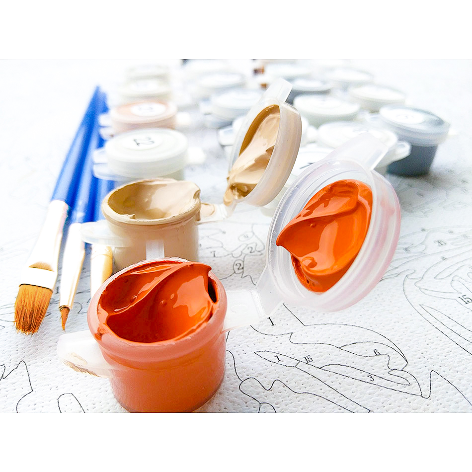 1pc frameless DIY Paint By Num - Art Craft Gifts For Adults reseña y precio
