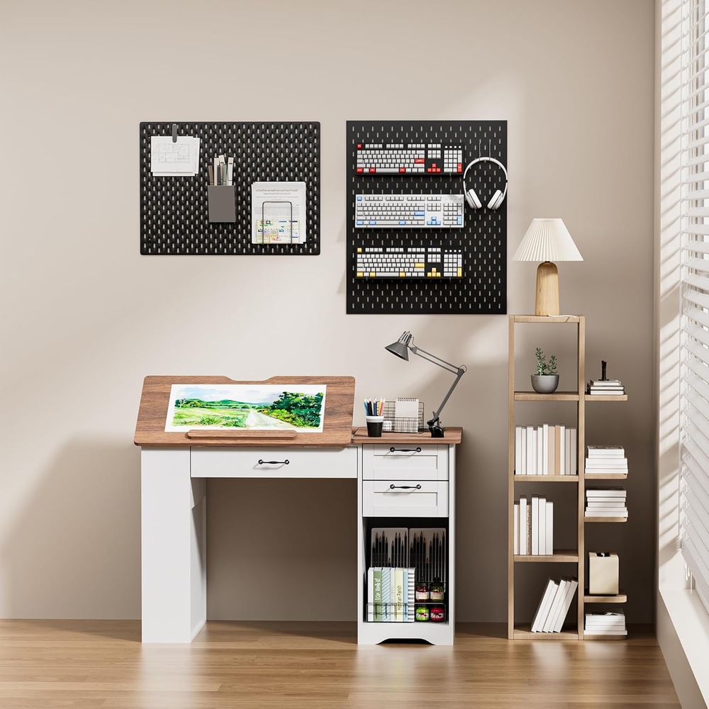 Adjustable Art Desk with Stora - Art & Craft Teacher Vacancy reseña y precio