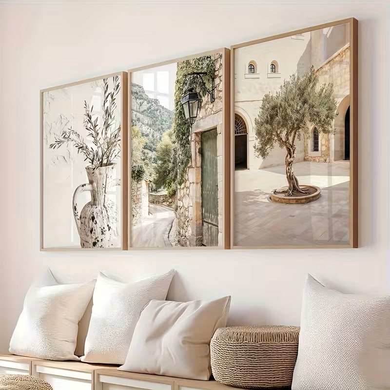 3pcs Olive Branch Vases Stone- - Art Craft Vase reseña y precio
