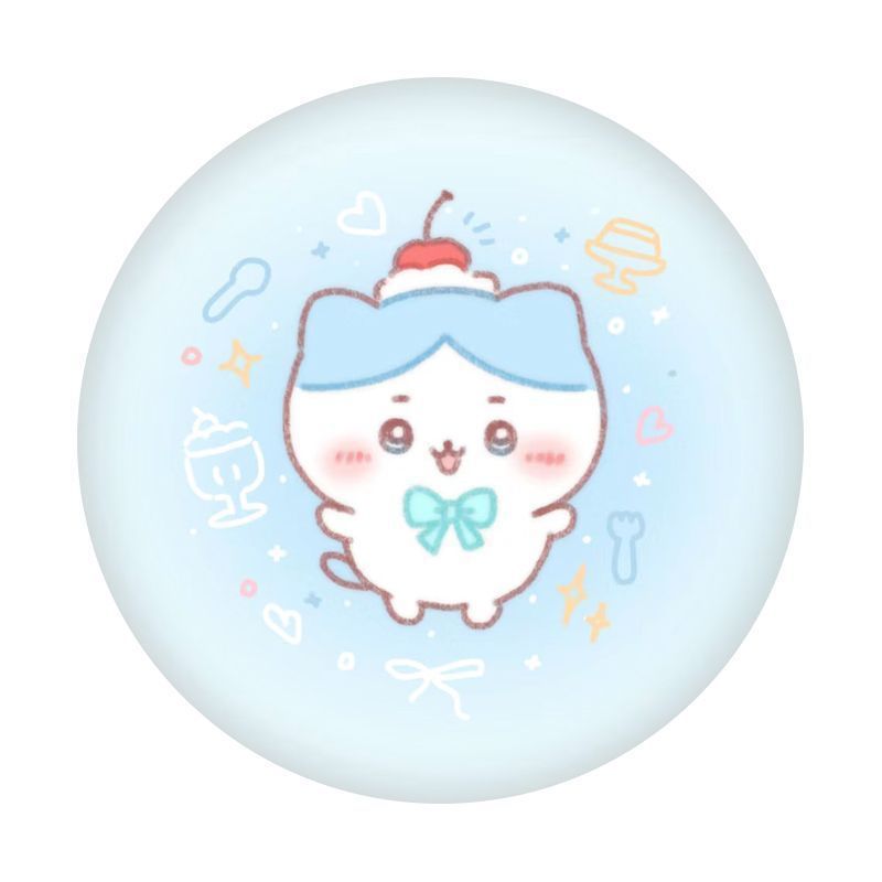 Badge Hachiware Usagi Momonga  - Art Craft Bag reseña y precio