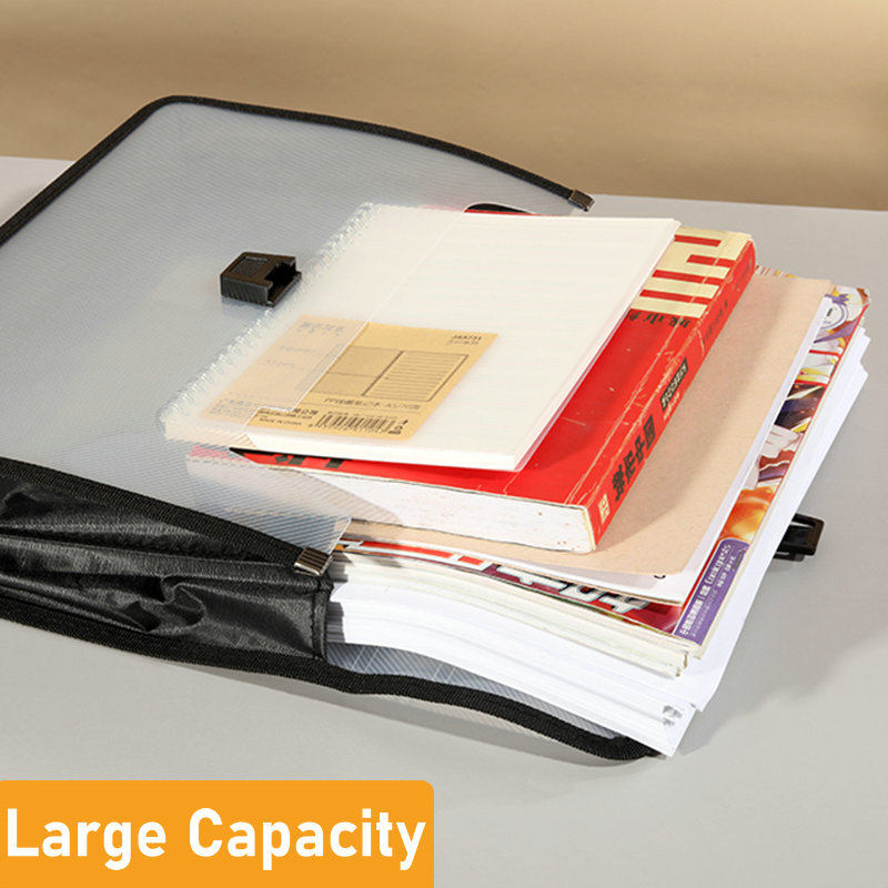 Portable Transparent Plastic B - Art Portfolio Bag reseña y precio
