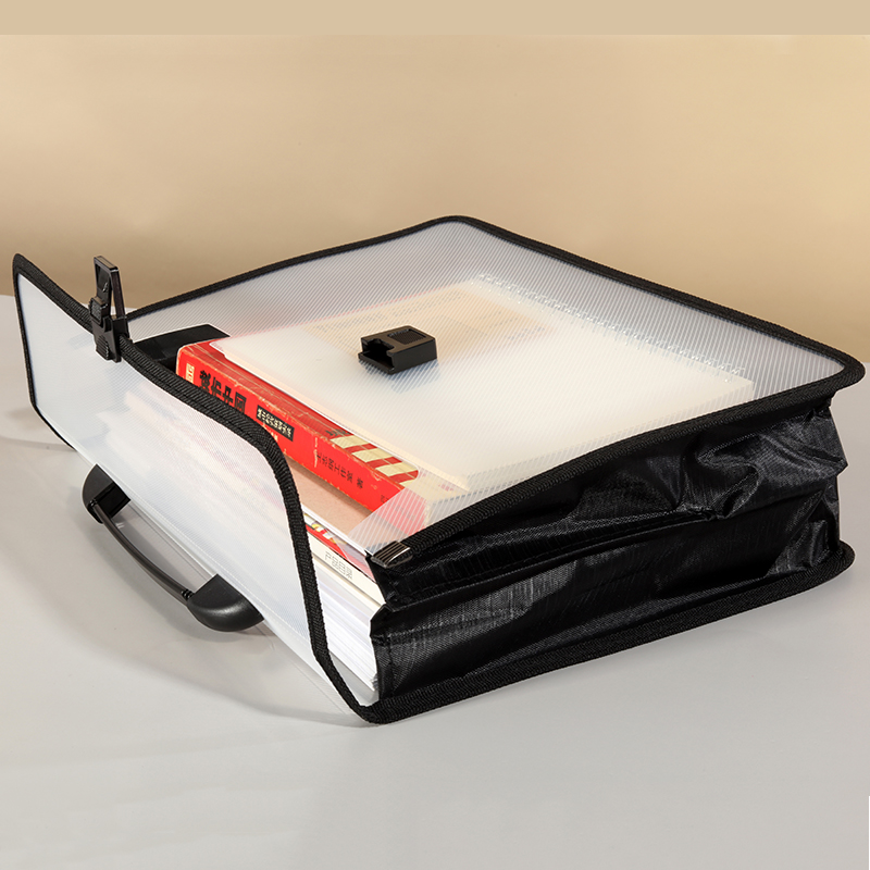 Portable Transparent Plastic B - Art Portfolio Bag reseña y precio