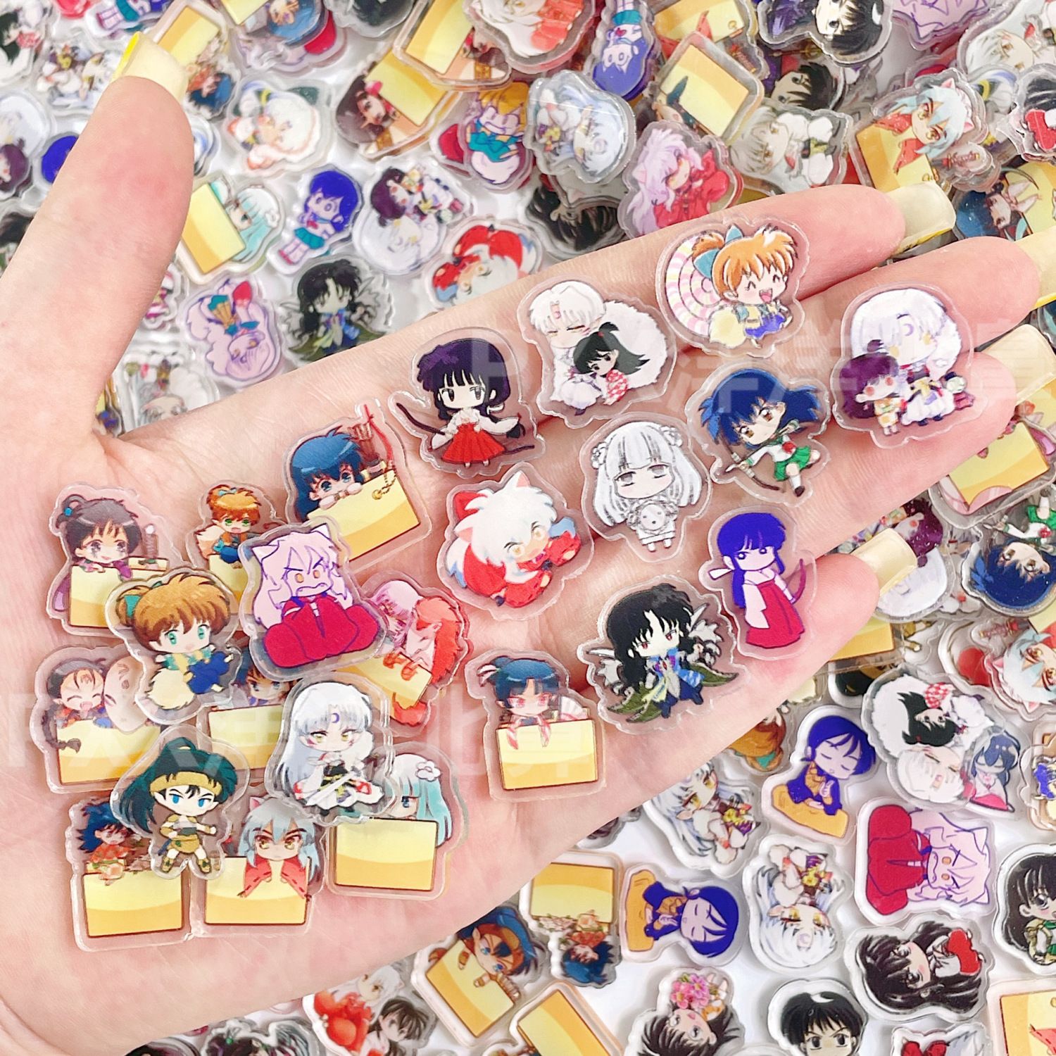 50/100Pcs 1/2cm Mini Inuyasha  - Art Craft Store reseña y precio