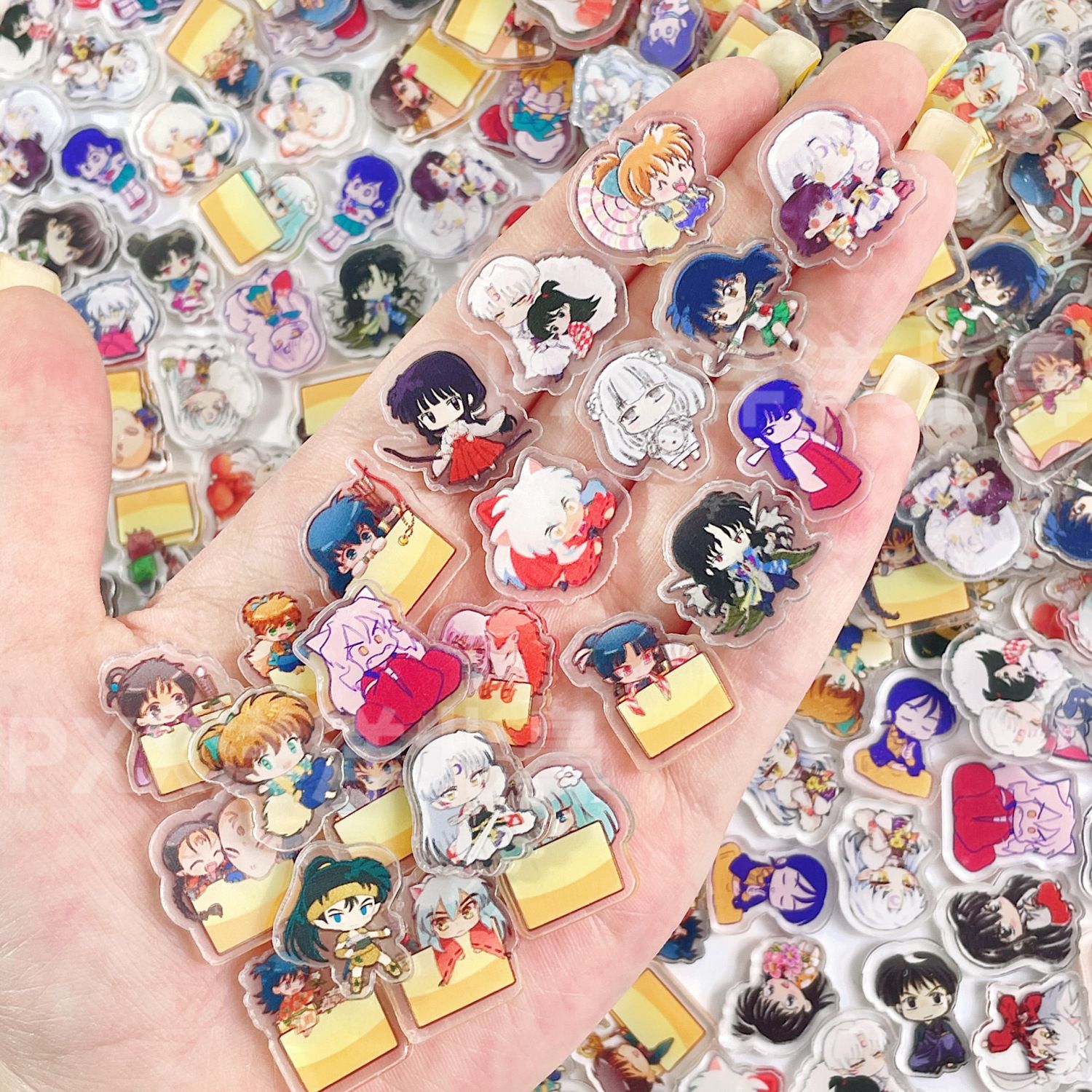 50/100Pcs 1/2cm Mini Inuyasha  - Art Craft Store reseña y precio
