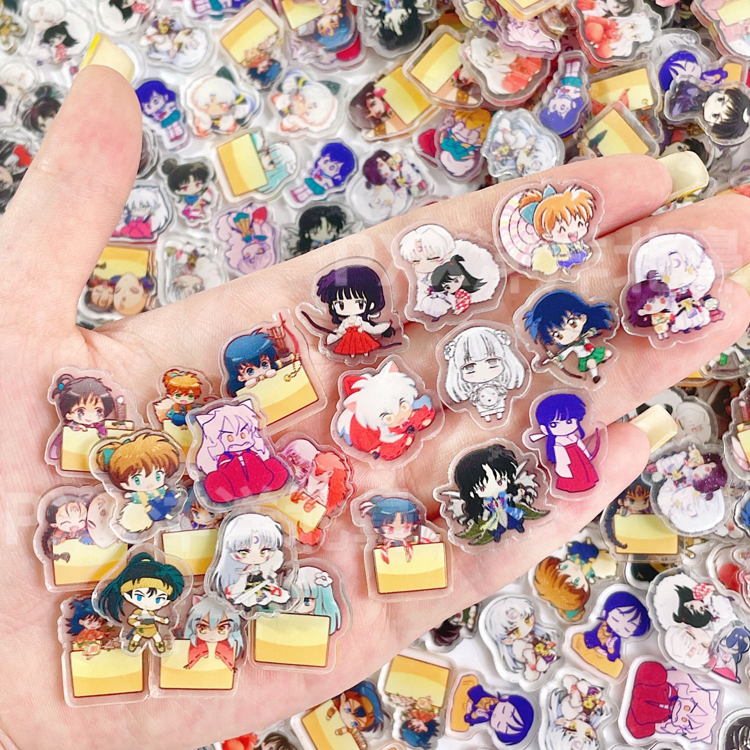 50/100Pcs 1/2cm Mini Inuyasha  - Art Craft Store reseña y precio